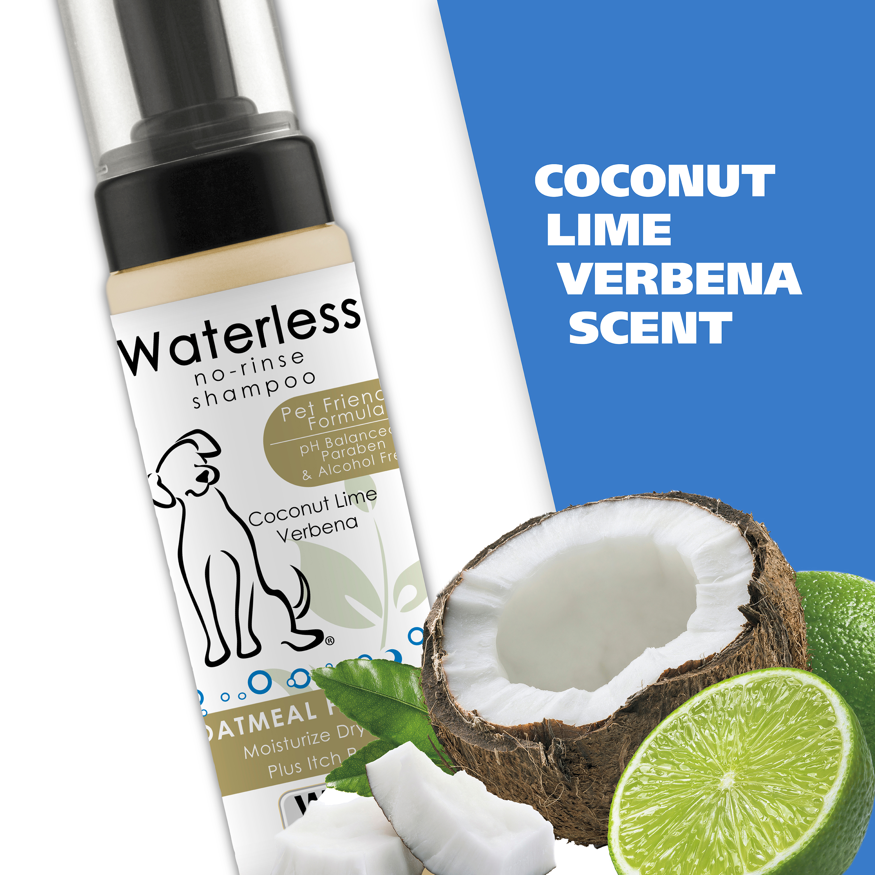 Wahl Waterless No Rinse Coconut Lime Verbena Dog shampoo, 7.1-oz bottle 820015A - image 4 of 9