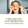 thumbnail image 6 of MegaFood, Kids N' Us MegaFlora, Probiotic Supplement for Children with 5 Billion CFU, 30 servings (30 capsules), 6 of 10