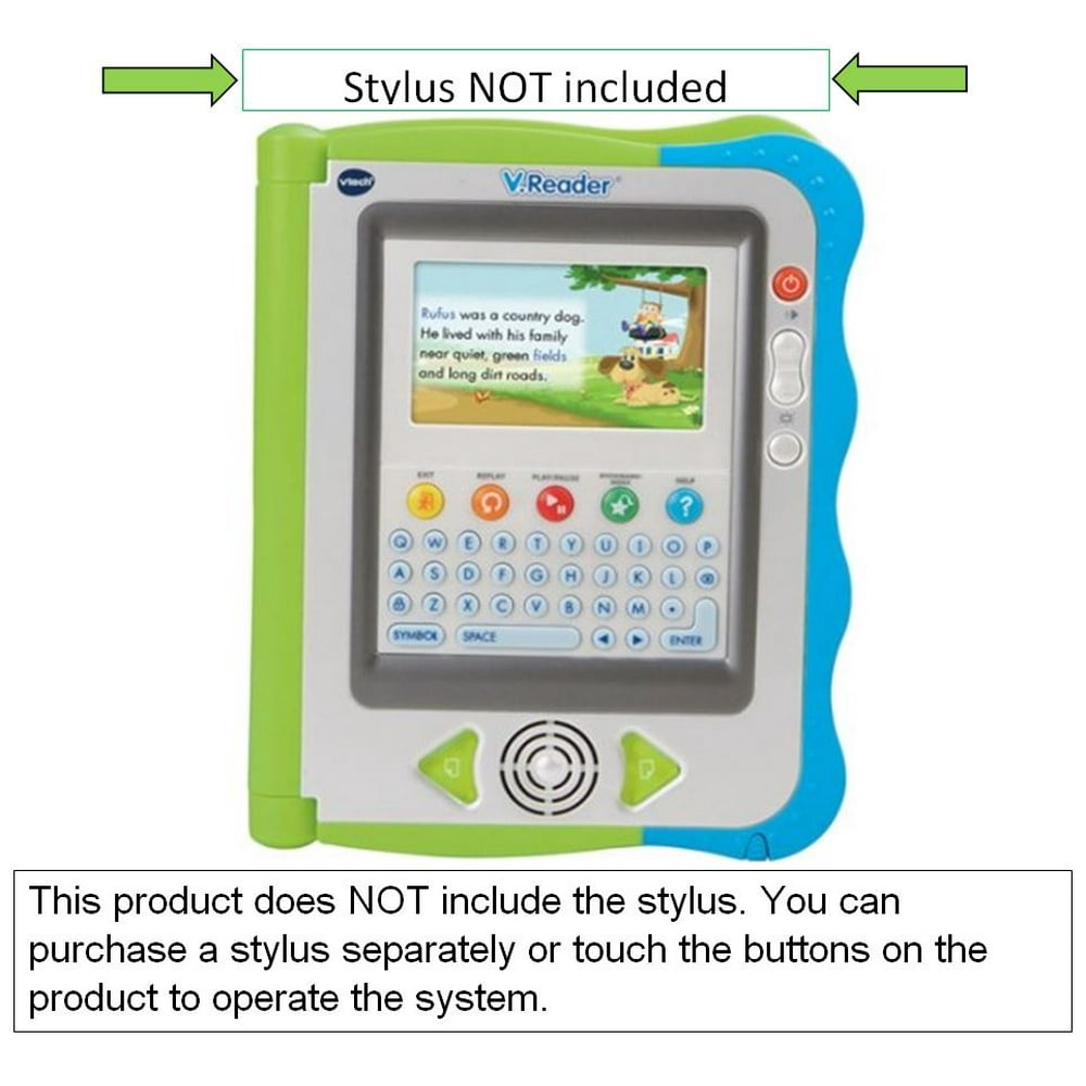 VTech V.Reader Kids Learning Tablet Interactive eReading System with 3
