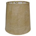 thumbnail image 2 of Slant Multi Spine Mouton Lampshade with Double Flame Clip, Parchment (Set of 6), 2 of 4