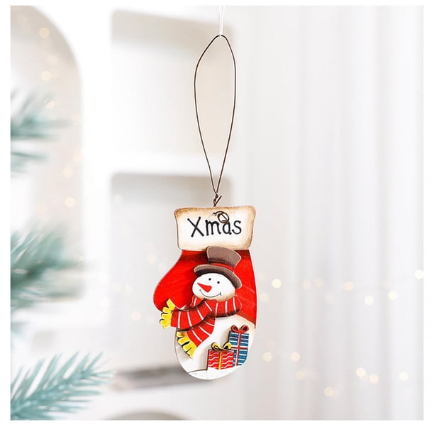 Colgante de Navegación de Madera Xihbxyly Decoración de Navidad