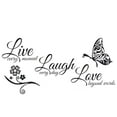 thumbnail image 7 of FAGINEY Adhesive Quote Motto Wall Sticker Bedroom Living Room Wall Decal Home Decoration  , Quote  Wall Sticker, Motto Wall Sticker, 7 of 7