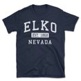 thumbnail image 1 of Elko Nevada Classic Established Men's Cotton T-Shirt, 1 of 1