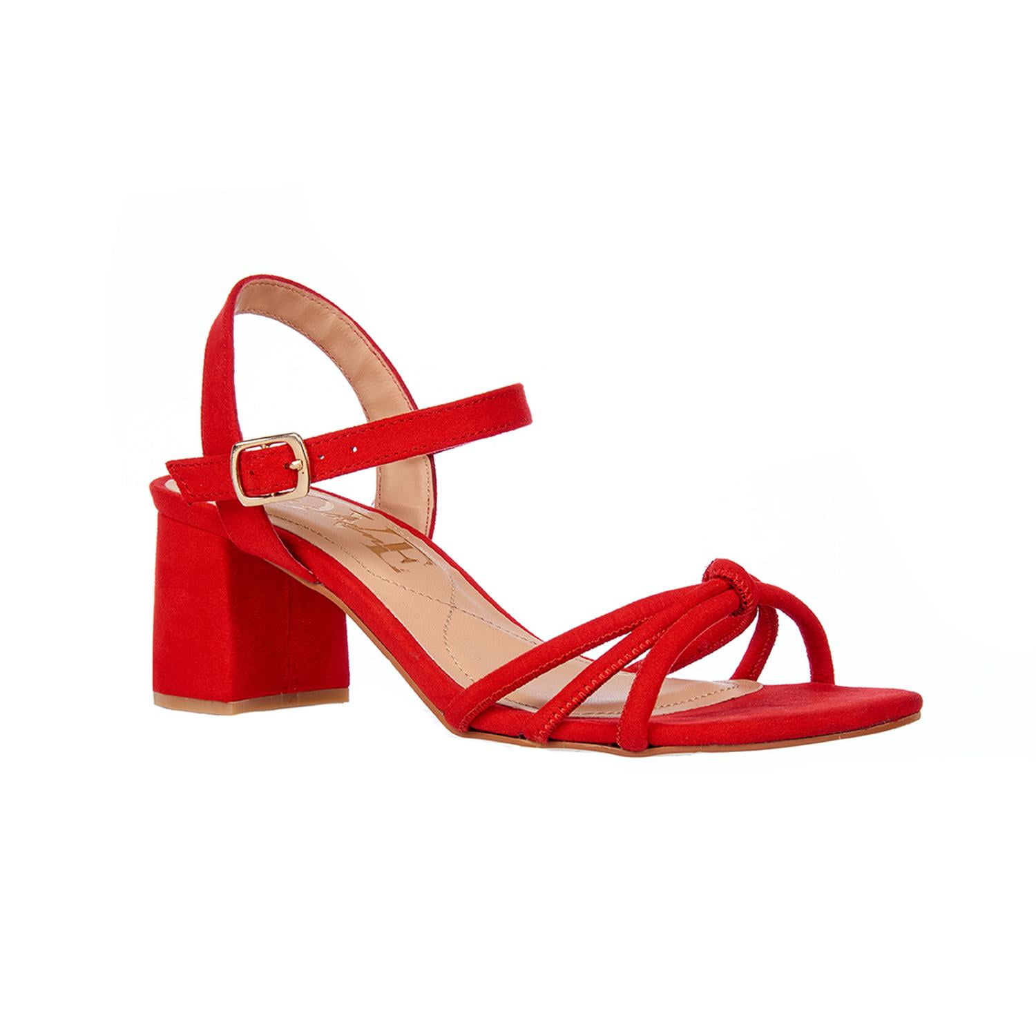 zapatos rojos baratos