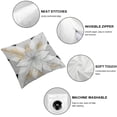 thumbnail image 4 of BANET Throw Pillow Covers Brown Gray Pattern Short Plush Pillowcase Home Decor Cushion Case for Couch Sofa Bed, Super Soft &amp; Comfortable 22x22in, 4 of 5