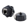 thumbnail image 1 of NP-J6SIPC - MODULAR JACK CAT6 SH PANEL MOUNT WITH DUST CAP WATERPROOF IP67, 1 of 1