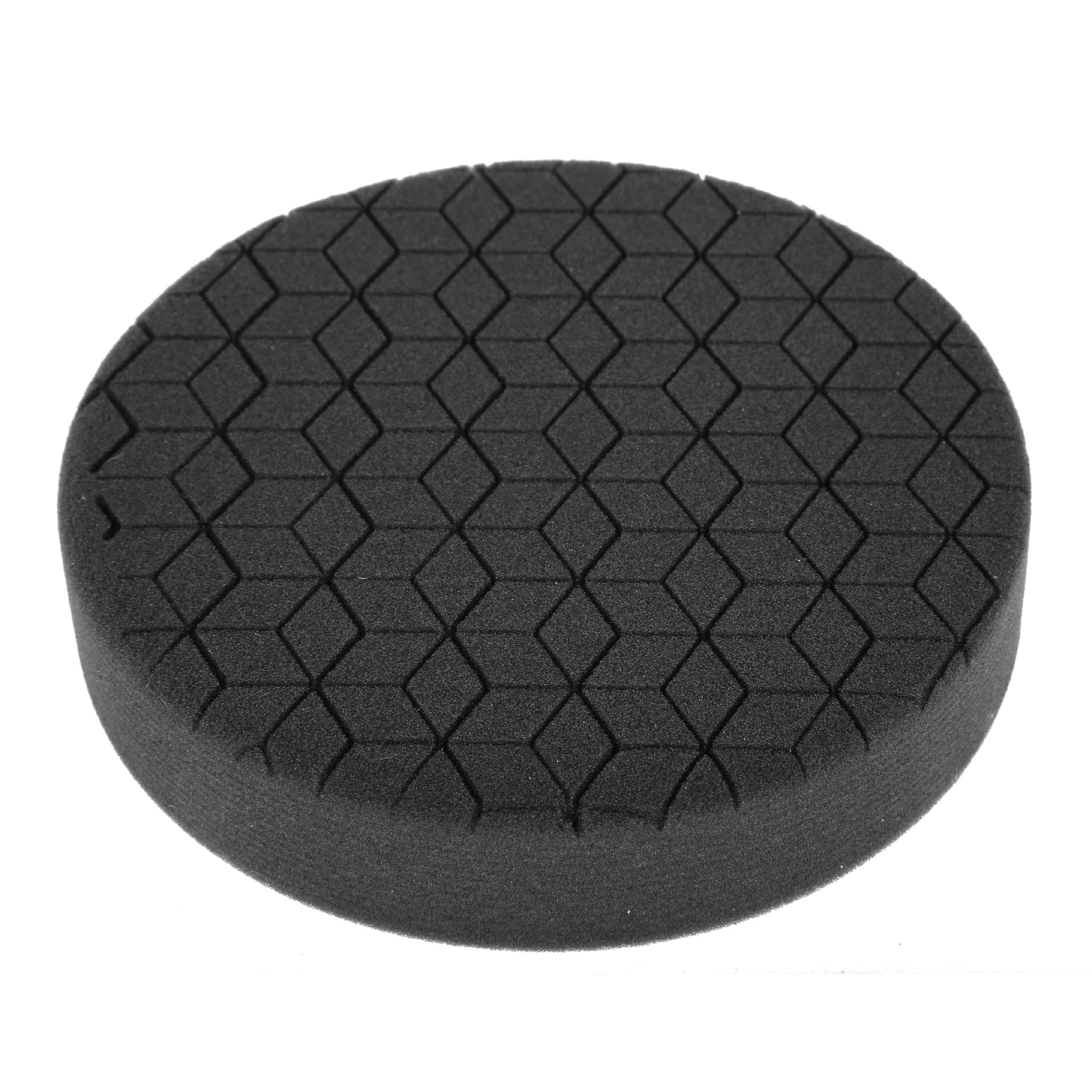 WEN 6-Inch Fine-Grit Diamond-Cut Foam Polishing Pads for Finishing, Three Pack