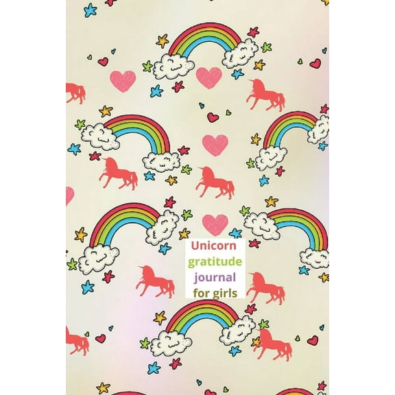 Unicorn gratitude journal for kids, (Paperback)