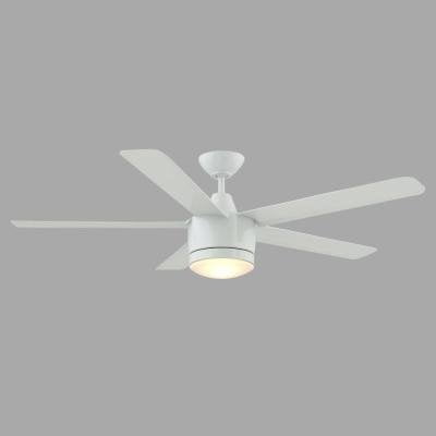 Merwry 52 In Led Indoor White Ceiling Fan Com Led Indoor White Ceiling Fan, Merwry Ceiling Fan Led Light Not Working