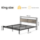 thumbnail image 2 of Base Cama King Size Cabecera con Luces Led, 2 of 8