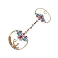 thumbnail image 2 of Cadena de cuerpo de cristal, collar de cintura a la moda, decoración centelleante, collares encantadores cómodos, accesorios para fiesta de Ropa, zapatos y accesorios Miscelánea Color cromático Qarigey AP015049-01, 2 of 6