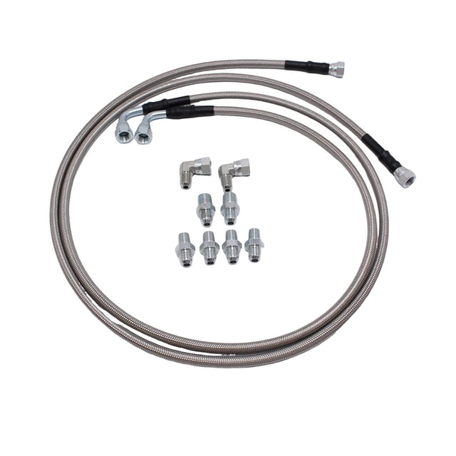 Línea De Transmisión Trenzada De Acero Inoxidable De Repuesto Para TH350 TH400 700R4