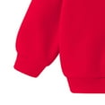 thumbnail image 4 of Odeerbi Christmas Hoodied Sweatshirt For Boys Girls Toddler Autumn Winter Cartoon Printed Pullover Sweater Top Red, 4 of 4