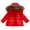 Red, variant on Kids Boys Girls Winter Jacket Clothes Warm French Down Jacket Coat Toddler Boys Girls Windproof Windbreaker Jacket
