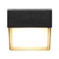 thumbnail image 1 of Advancent Lámpara de pared de 8W, aplique de pared de luz blanca cálida cuadrada, carcasa negra, AC85-265V, IP65, clasificación impermeable para tienda Iluminación y accesorios Advancent HA014825-00, 1 of 6