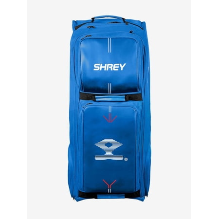 Shrey Meta 150 Wheelie Cricket Bag - Steel Blue