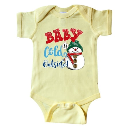 

Inktastic Baby It s Cold Outside Gift Baby Boy or Baby Girl Bodysuit