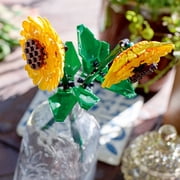 LEGO Sunflowers - Building Toy for Girls & Boys, Ages 8+ Creative Gift for Kids - Artificial Flowers for Home Decor & Display - 40524