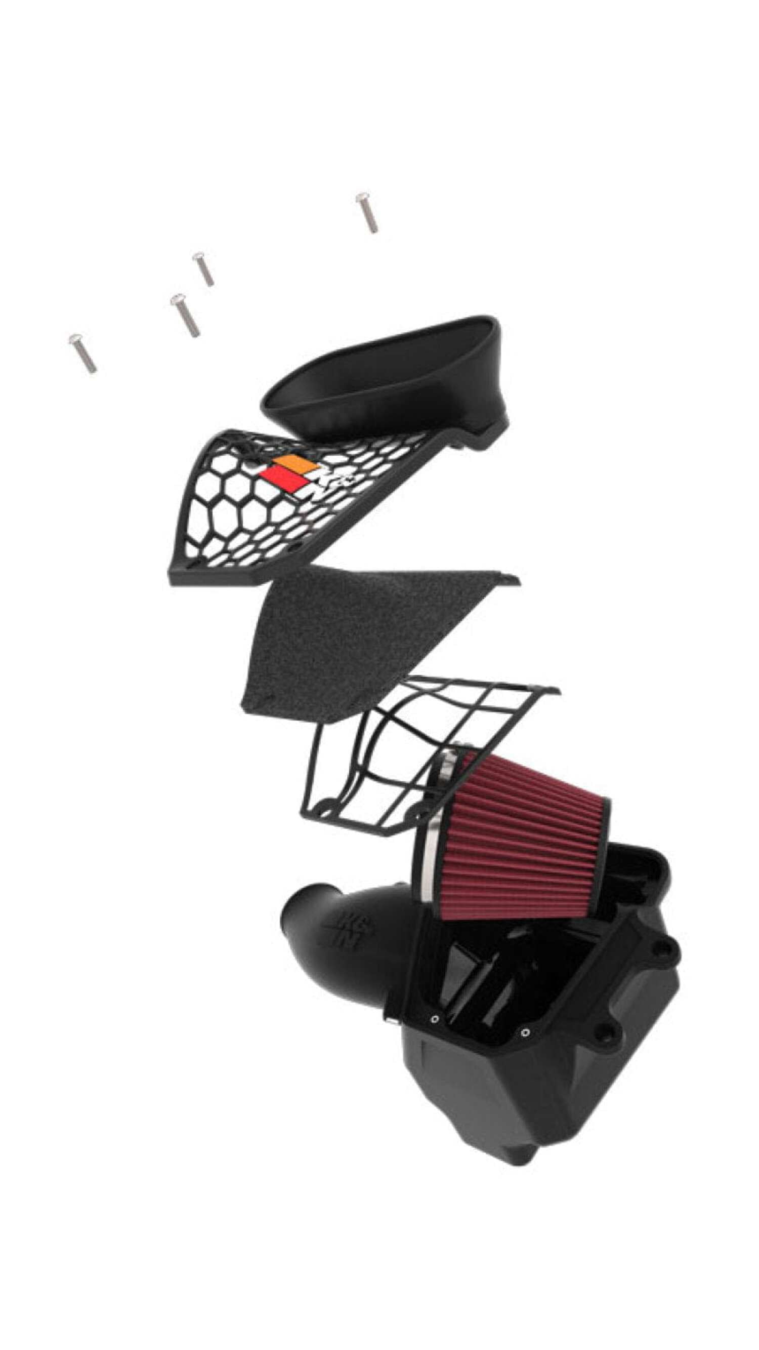 K&N Performance Cold Air Intake System: Easy Installation, Engineered to Maximize Airflow, Boost Horsepower & Torque, 63-1588
