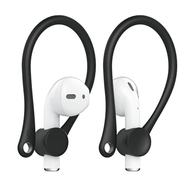 2 Paires de Crochets d'Oreille Conçus pour Apple AirPods 1, 2, 3 et Pro, Crochets d'Oreille pour AirPods pour Course, Jogging, Cyclisme, Gym