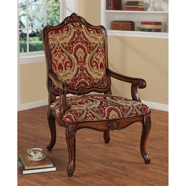 Design Toscano Louis XV Bergere Chair Set of Two