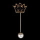 thumbnail image 5 of Broche de solapa Hugo Pin de sopa con corona para baile de graduación y botonniere de boda, 5 of 10