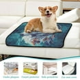 thumbnail image 6 of Qxltty Wolf King Dreamcatcher Cat litter Pads Pet Set of 3 Diaper Mats Center Anti-leakage Layer Absorbent Soft and Comfortable, 6 of 7