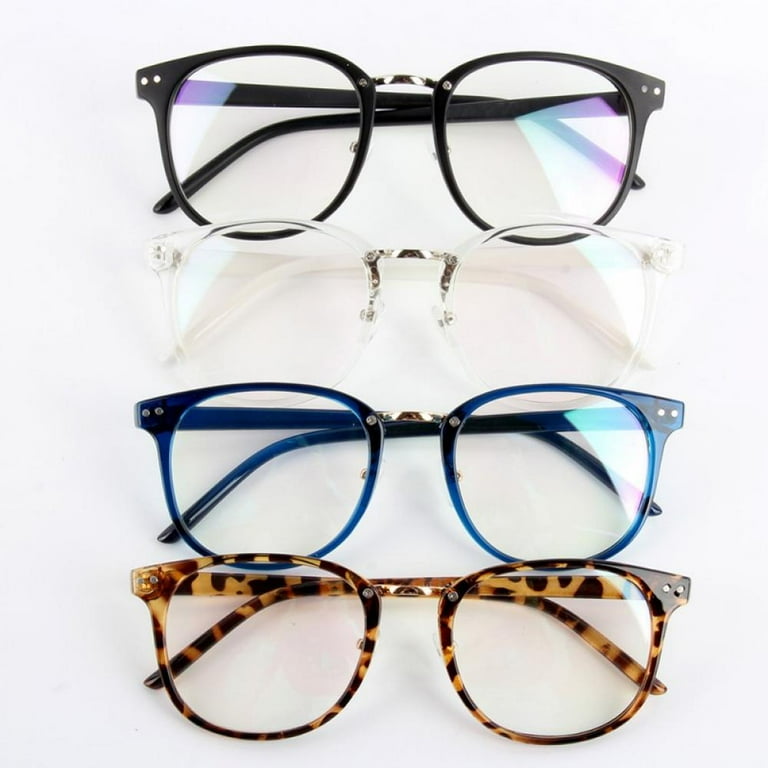Round glasses no prescription sale
