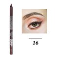 thumbnail image 1 of Lápiz Delineador de Ojos de larga duración para mujer, 14 colores, pigmento impermeable, azul, marrón, negro, Lápiz Delineador de ojos, Color de moda, maquillaje cosmético （16, 1 of 5