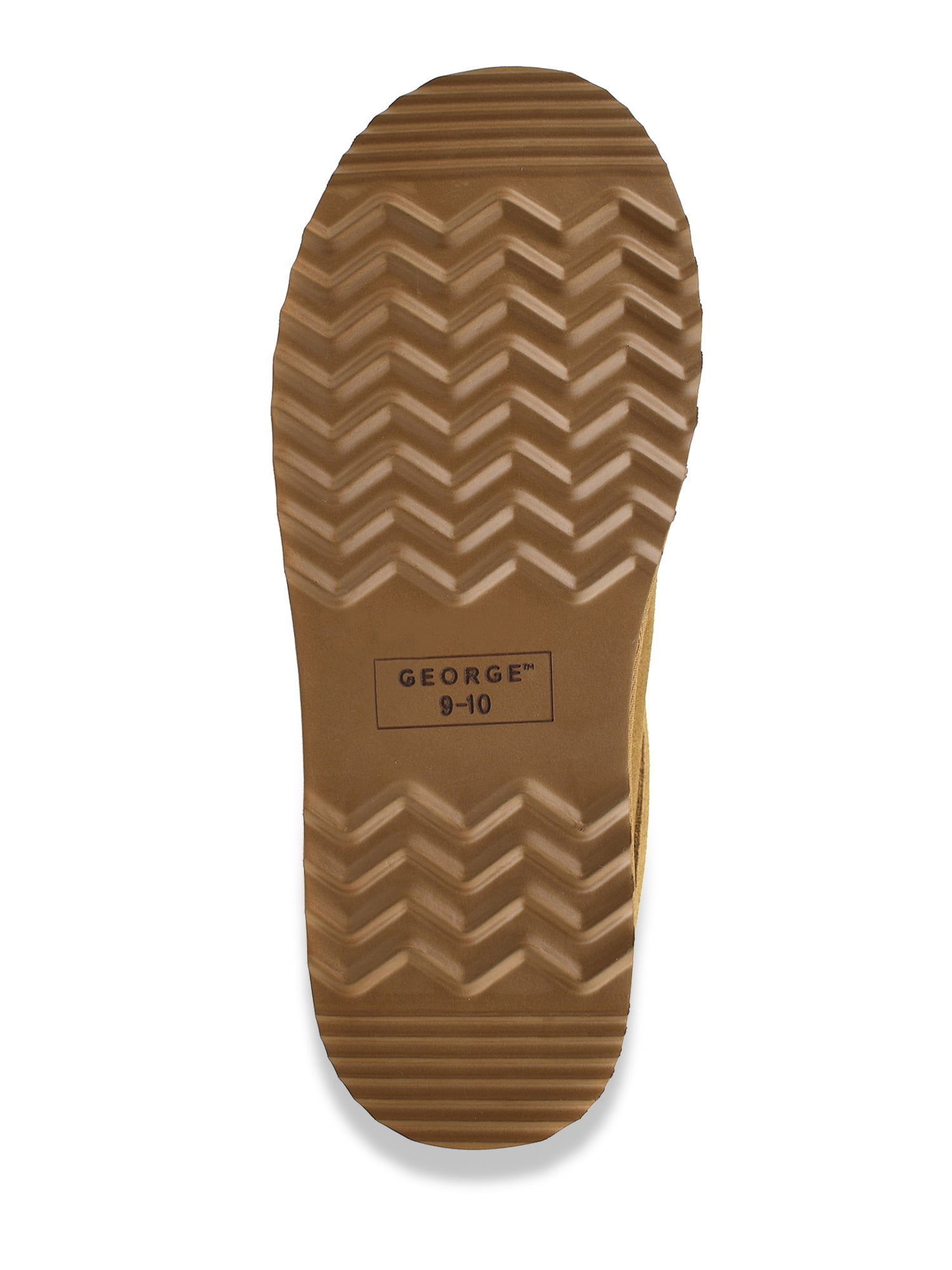 George Men's Suede Clog Slippers
