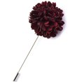 thumbnail image 2 of SmartBy Men’s Suit Tuxedo Flower Lapel Stick Pin Brooch Wedding Party Prom Accessory, 2 of 7