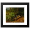 thumbnail image 2 of William Holbrook Beard 24x20 Black Modern Framed Museum Art Print Titled - Foxes and Rabbits (1874), 2 of 5