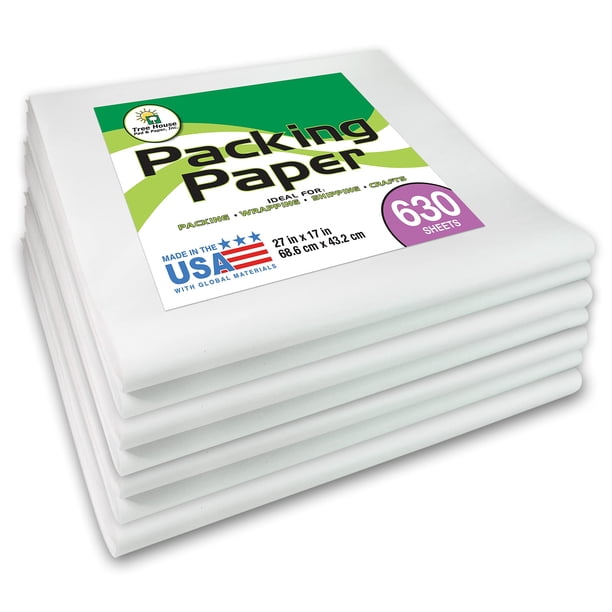Hojas de papel para embalaje Tree House Pad & Paper, 630 hojas