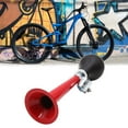 thumbnail image 2 of Unique Bargains 1pc Red Bicycle Bike Air Horn Bell Bugle Squeeze Rubber Bulb Trumpet  Bell  8"x2.3", 2 of 6