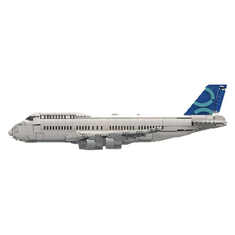 MOC-160693 747 Jumbo Jet Civilian Aircraft Model Building Blocks
