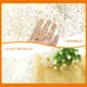 thumbnail image 5 of Camino de mesa dorado de 30 x 500 cm, mantel metálico con purpurina, camino de mesa rectangular para cumpleaños, bodas, decoración de mesa para el hogar, 5 of 5