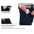 thumbnail image 5 of FEDTOSING Relaxed Work Cargo Pants Outdoor Mens Pant Navy Blue,Size 28×30, 5 of 8