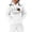 White, variant on Football Fan Hoodie for Girls, Rugby Player Sweatshirt with Football Heartbeat Design, Youth Athletic Pullover Hoodie