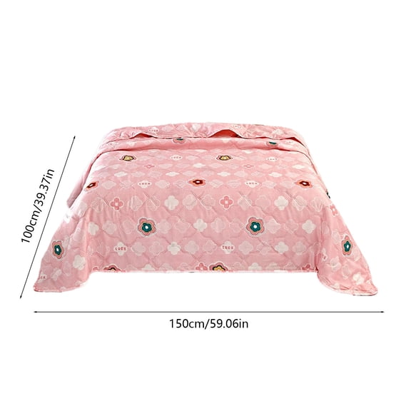 Qholemyo Cooling Comforter Cooling Blanket Cotton Comforter Thin Quilt Summer Bedding Washable Quilt Insert Premium Holiday Gift Set Back To School