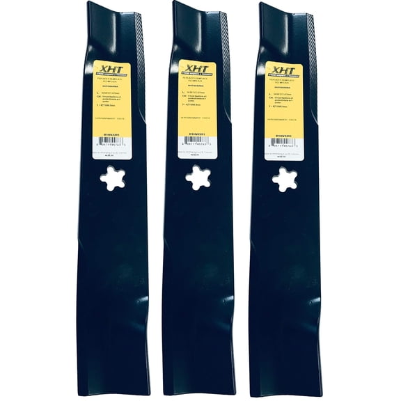 A&I XHT 14-5/8", 5PT Mower Blade (Set of 3) - B1HV2201,3