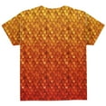 thumbnail image 2 of Halloween Red Fire Dragon Rider Armor All Over Youth T Shirt Multi YSM, 2 of 2