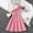 G-Pink, variant on 2025 Children Dress Spring Summer Christmas Dresses forGirls Strap Ruffles Solid Color Girl Dress Princess Girls Casual Dress Dress for Girls with