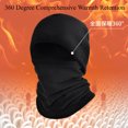 thumbnail image 3 of Gorro de terciopelo con protección facial para ciclismo al aire libre, conjunto de Chal cálido, bufanda deportiva, gorros de esquí, cubierta de cuello Fuzz, Otoño e Invierno, 3 of 5