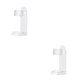 thumbnail image 4 of bedienty 2 Pcs Support Mural Universel pour Brosse à Dents Électrique Anti-Taches Réglable Blanc normal 1pcs 2Ensemble, 4 of 6