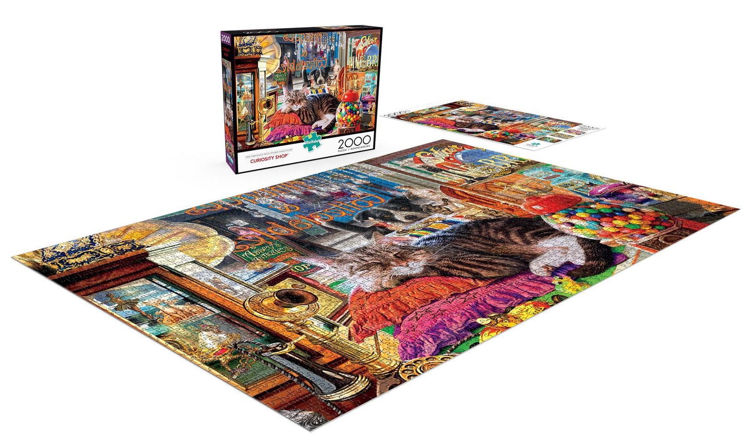 Buffalo Games - Le puzzle Curiosity Shop - en 2000 pièces