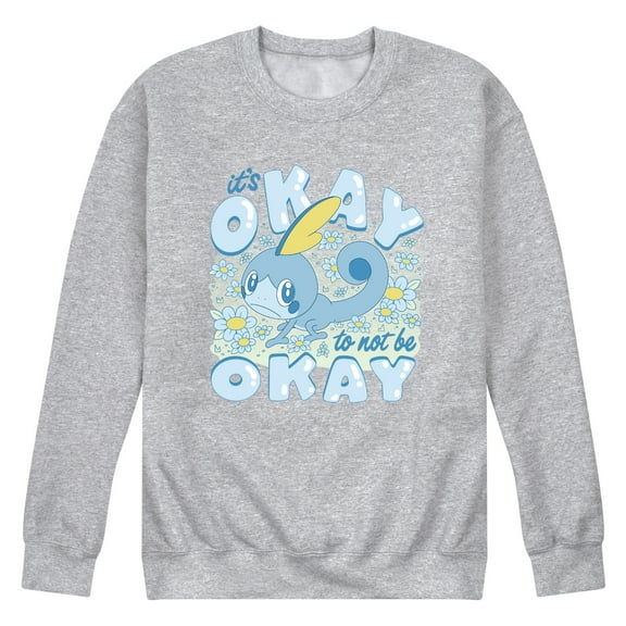 Pokémon - Sobble Okay Not Okay - Men's Crew Fleece Sweatshirt