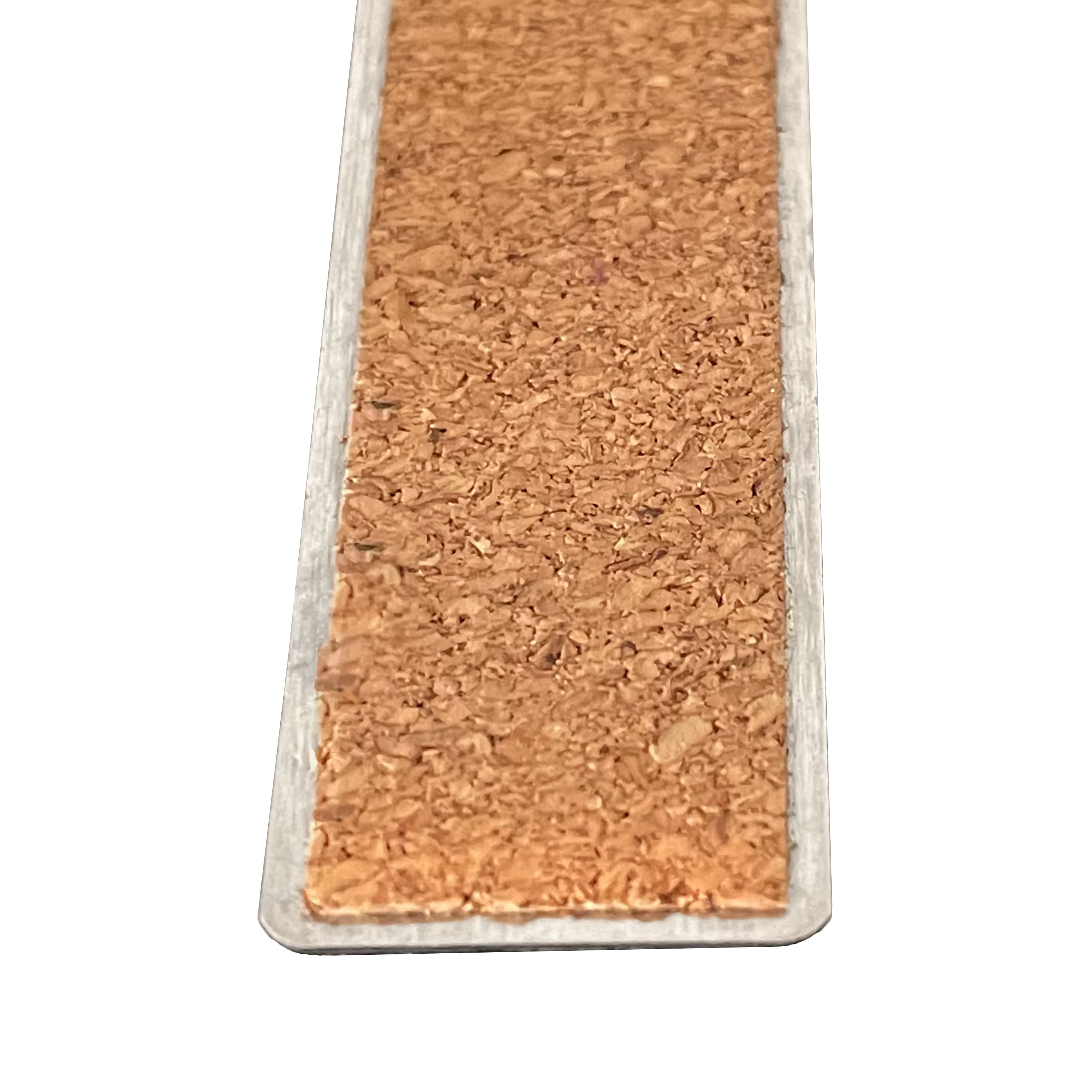 Westcott 3-Pack Stainless Steel Ruler Set with Cork Base, 6", 12", 15" for High School Craft Use
