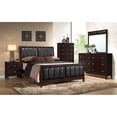 thumbnail image 5 of Queen Size Adjustable Bed Base, Cappuccino and Black Queen Panel Bed, Brown Bed Frames,Wood Platform Bed Frames, Furniture Bedroom Furniture Beds, Frames & Bases, 5 of 5