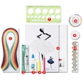thumbnail image 1 of Coofit Kit de Quilling en Papier DIY Bande de Quilling Créative Outil de Quilling Fournitures de Quilling, 1 of 10
