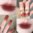 thumbnail image 4 of Pintalabios líquido mate, 6 colores, marrón, rosa, bonito fresa, resistente al agua, terciopelo, labio rojo desnudo, barro, mejillas, tinte rojo, cosméticos, 4 of 7